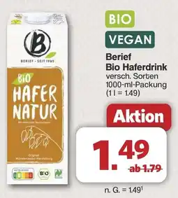 Famila Nord West Berief Bio Haferdrink Angebot