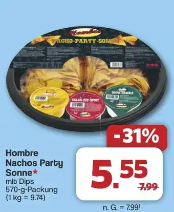 Famila Nord West Hombre Nachos Party Sonne Angebot