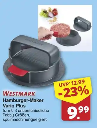 Famila Nord West WESTMARK Hamburger-Maker Vario Plus Angebot