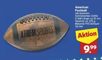 Famila Nord West American Football Angebot