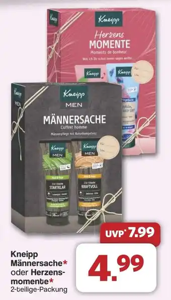 Famila Nord West Kneipp Männersache oder Herzens- momente Angebot