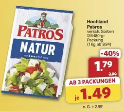 Famila Nord West Hochland Patros Angebot