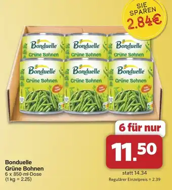 Famila Nord West Bonduelle Grüne Bohnen Angebot