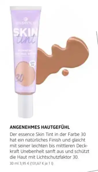 dm drogerie Angenehmes hautgefühl Der essence Skin Tint Angebot