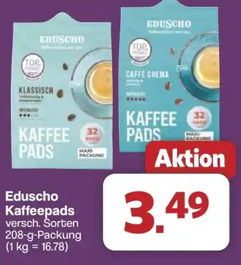 Famila Nord West Eduscho Kaffeepads Angebot