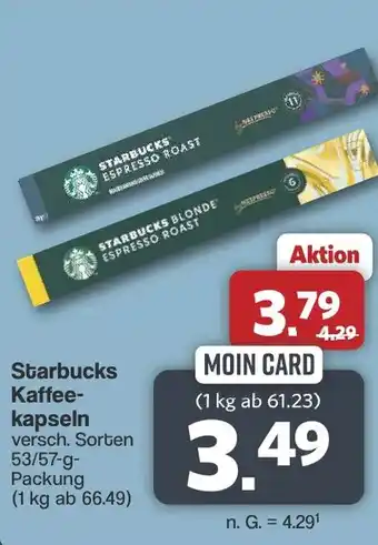 Famila Nord West Starbucks Kaffee- kapseln Angebot