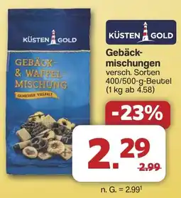 Famila Nord West KÜSTEN GOLD Gebäck- mischungen Angebot