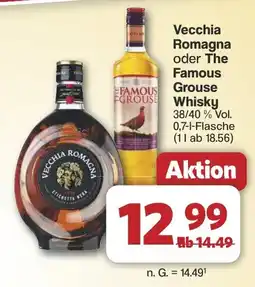 Famila Nord West Vecchia Romagna oder The Famous Grouse Whisky Angebot