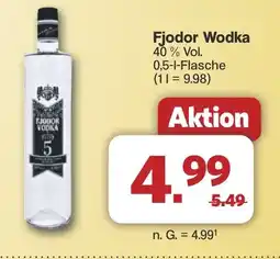 Famila Nord West Fjodor Wodka Angebot