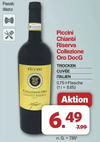 Famila Nord West Piccini Chianti Riserva Collezione Oro DocG Angebot