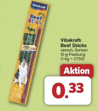 Famila Nord West Vitakraft Beef Stick Angebot