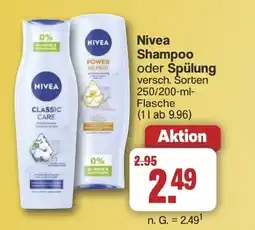 Famila Nord West Nivea Shampoo oder Spülung Angebot