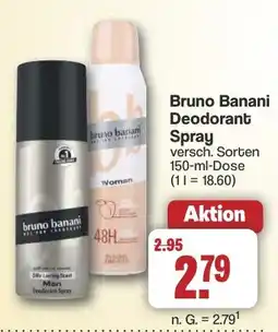 Famila Nord West Bruno Banani Deodorant Spray Angebot