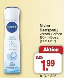 Famila Nord West Nivea Deospray Angebot