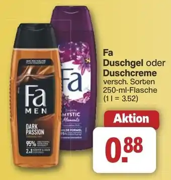 Famila Nord West Fa Duschgel oder Duschcreme Angebot