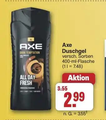 Famila Nord West Axe Duschgel Angebot