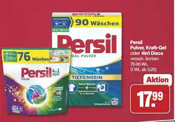 Famila Nord West Persil Pulver, Kraft-Gel oder 4in1 Discs Angebot