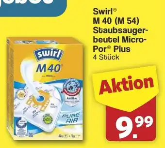 Famila Nord West Swirl M 40 (M 54) Staubsauger- beutel Micro- Por Plus Angebot