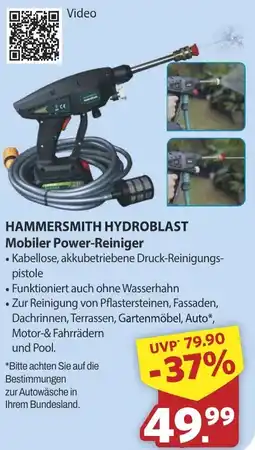 Famila Nord West HAMMERSMITH HYDROBLAST Mobiler Power-Reiniger Angebot