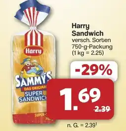 Famila Nord West Harry Sandwich Angebot