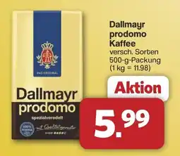 Famila Nord West Dallmayr prodomo Kaffee Angebot