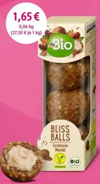 dm drogerie Bio bliss balls Angebot