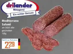 Klaas und Kock drilander Mediterrano Salami Angebot