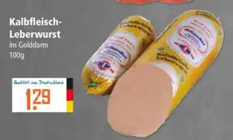 Klaas und Kock Kalbfleisch- Leberwurst Angebot