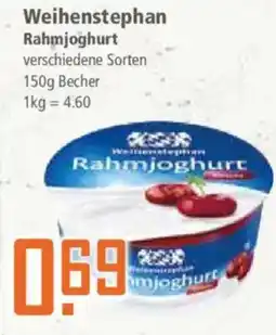 Klaas und Kock Weihenstephan Rahmjoghurt Angebot