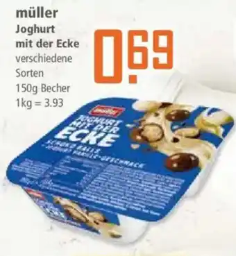 Klaas und Kock müller Joghurt mit der Ecke Angebot