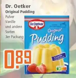 Klaas und Kock Dr. Oetker Original Pudding Angebot