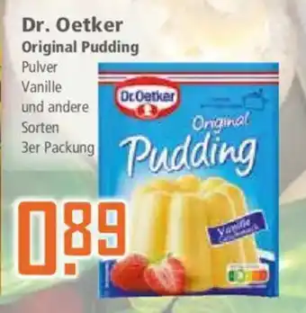 Klaas und Kock Dr. Oetker Original Pudding Angebot