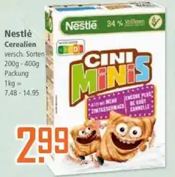 Klaas und Kock Nestlé Cerealien Angebot