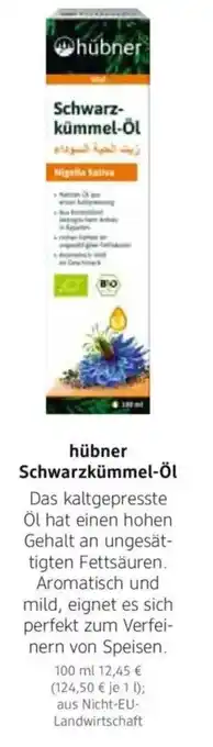 dm drogerie hübner Schwarzkümmel-Öl Angebot