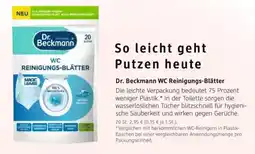 dm drogerie Dr. Beckmann WC Reinigungs-Blätter Angebot