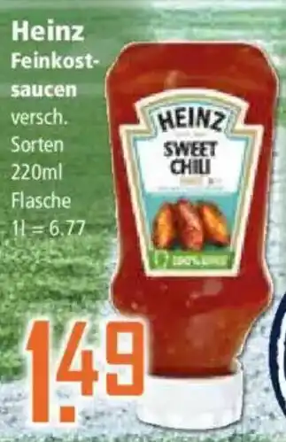 Klaas und Kock Heinz Feinkost- saucen Angebot