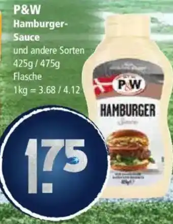 Klaas und Kock P&W Hamburger- Sauce Angebot