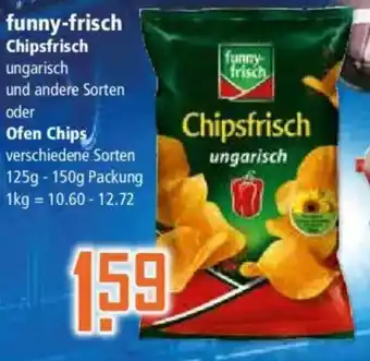 Klaas und Kock funny-frisch Chipsfrisch oder Ofen Chips Angebot