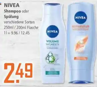 Klaas und Kock NIVEA Shampoo oder Spülung Angebot