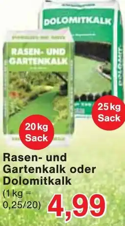 Wiglo Wunderland Rasen- und Gartenkalk oder Dolomitkalk Angebot