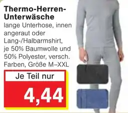 Wiglo Wunderland Thermo-Herren- Unterwäsche Angebot