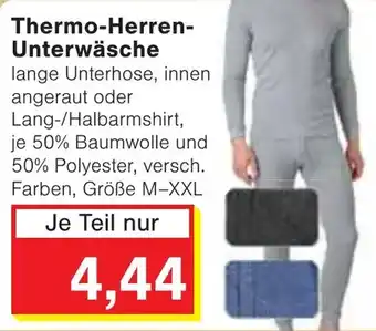 Wiglo Wunderland Thermo-Herren- Unterwäsche Angebot