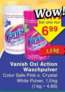 Wiglo Wunderland Vanish Oxi Action Waschpulver Angebot