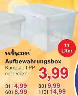 Wiglo Wunderland wham Aufbewahrungsbox Angebot