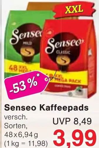 Wiglo Wunderland Senseo Kaffeepads Angebot