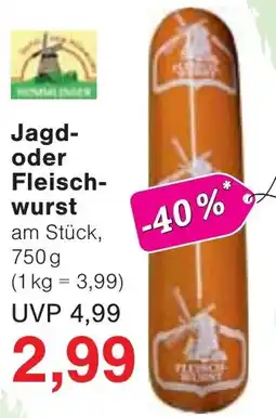 Wiglo Wunderland Jagd- oder Fleisch- wurst Angebot