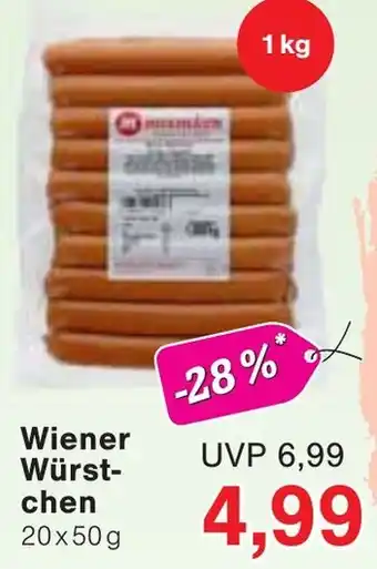 Wiglo Wunderland Wiener Würst- chen Angebot