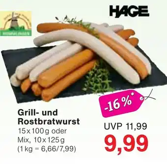 Wiglo Wunderland HAGE Grill- und Rostbratwurst Angebot