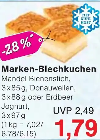 Wiglo Wunderland Marken-Blechkuchen Angebot