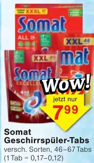 Wiglo Wunderland Somat Geschirrspüler-Tabs Angebot